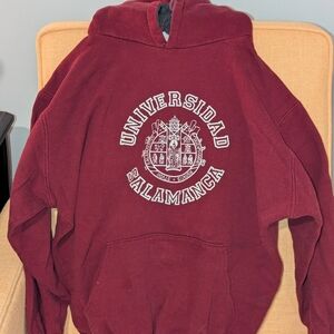 Universidad Salamanca Maroon Hoodie